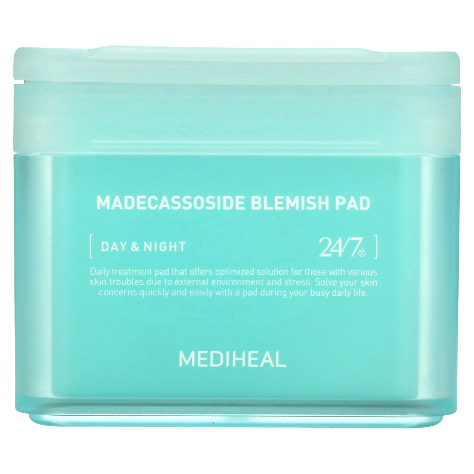 Mediheal Madecassoside Blemish Pad teal jar